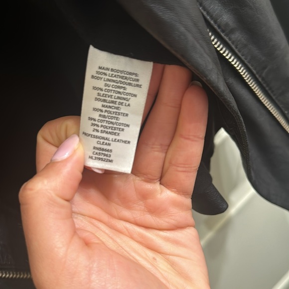 Trouvé real leather jacket - Picture 5 of 9